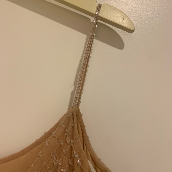 Jenny Yoo Beaded Bridesmaid Dress Light Pink Size Small - Picture 8 of 14